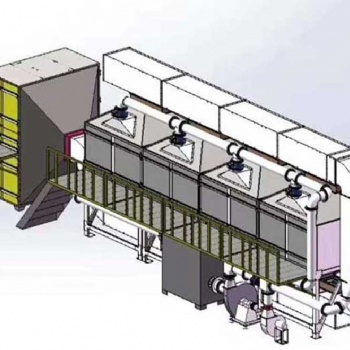 河北云聰催化燃燒環保設備RCO活性炭脫附吸附廢氣處理裝置
