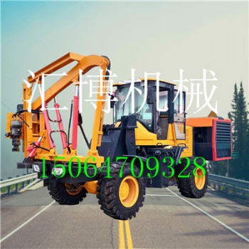 供應(yīng)液壓打樁機(jī) HB-30波形高速公路護(hù)欄打樁機(jī) 生產(chǎn)廠家