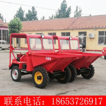 江蘇FC-18型前卸式翻斗車 兩噸前翻四輪前翻斗車 工程柴油蹦蹦車