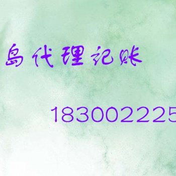 青島中小企業(yè)提供專(zhuān)業(yè)代理記賬服務(wù)