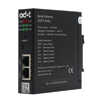 成都廠家直供ODOT-IOTO1 PLC協Modbus-TCP和MQTT的協議轉換