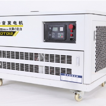 小尺寸12kw靜音汽油發(fā)電機(jī)380v