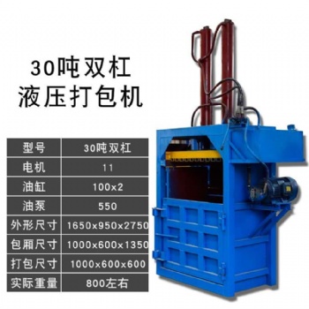 小型廢紙箱立式液壓打包機(jī) 紙箱打捆機(jī)