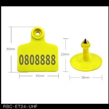 瑞佰創(chuàng) RBC-ET23-UHF超高頻動(dòng)物電子耳 豬牛羊