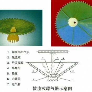 杭州鋼鐵集團 散流式曝氣器 結構簡單 價格低