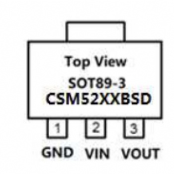 CSM5233輸入耐壓 30V，2.** 超低靜態(tài)電流，150mA 帶載電流，低壓差線性穩(wěn)壓器