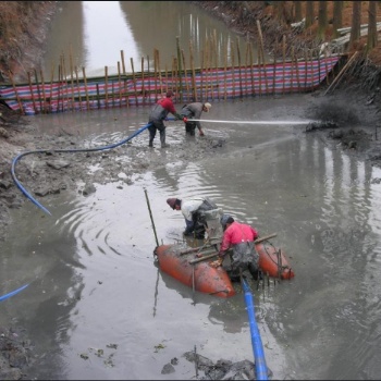 九江市修水縣專業抽污水河道清理污水運輸處理管道非開挖修復置換短管置換修復