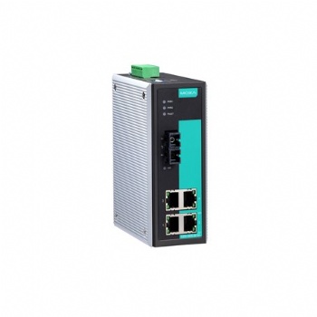 MOXA EDS-305 RJ45 接頭5 端口非網管型工業以太網交換機價優