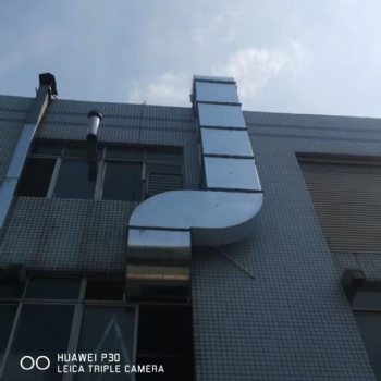 佛山廚美節能酒店工廠學校餐館整套抽排煙系統工程設計安裝公司