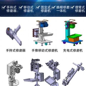 電極帽修磨更換一體機 橫式自動修磨換帽 機廠家供應